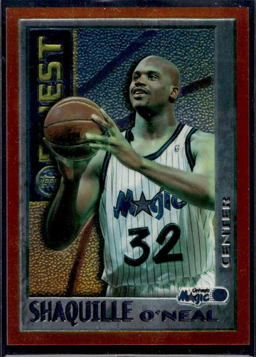 1995-96 Finest #M22 Shaquille O'Neal Mystery