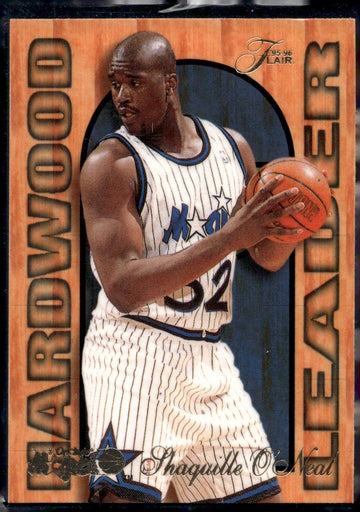 1995-96 Fleer #19 Shaquille O'Neal Flair Hardwood Leader