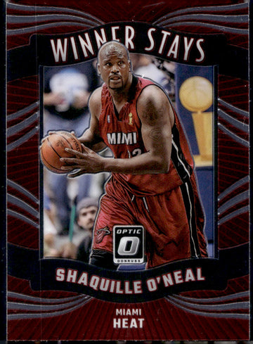 2023-24 Donruss Optic #17 Shaquille O'Neal Winner Stays
