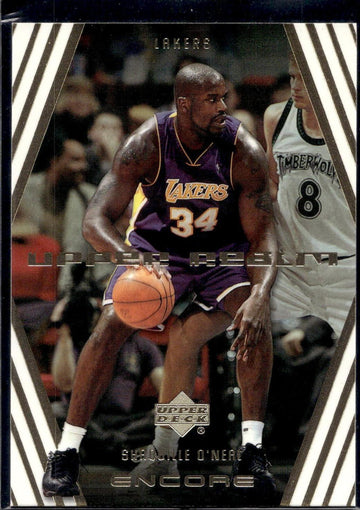 1999-00 Upper Deck Encore #UR10 Shaquille O'Neal Upper Realm