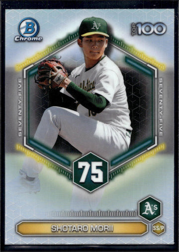 2026 Bowman #BTP-75 Shotaro Morii Bowman Scouts' Top 100