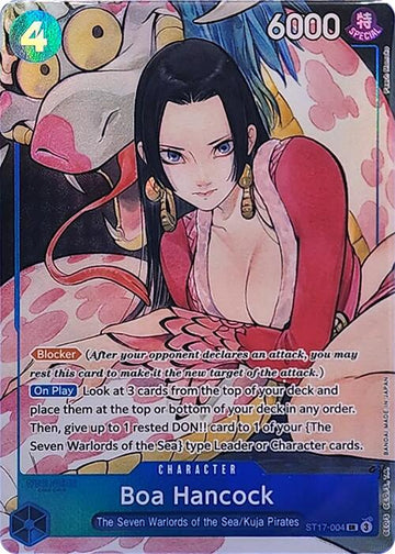 Boa Hancock (Illustration Box Vol.1) - ST17-004 - (One Piece Promotion Cards)