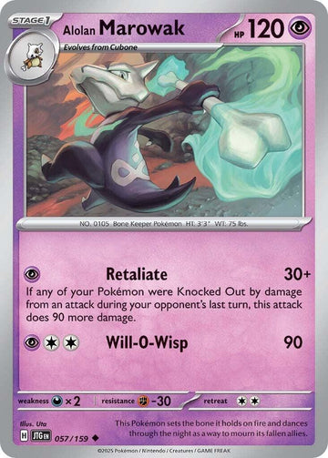 Alolan Marowak - 057/159 - (SV09: Journey Together)