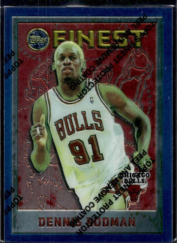 1995-96 Finest #149 Dennis Rodman
