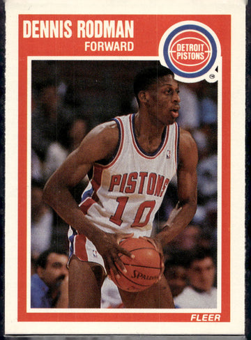 1989-90 Fleer #49 Dennis Rodman