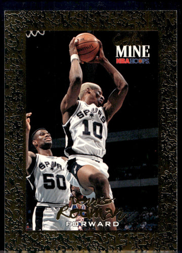 1995 SkyBox Hoops #448 Dennis Rodman Gold Mine
