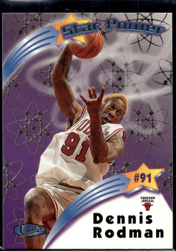 1997-98 Ultra #10 SP Dennis Rodman Star Power