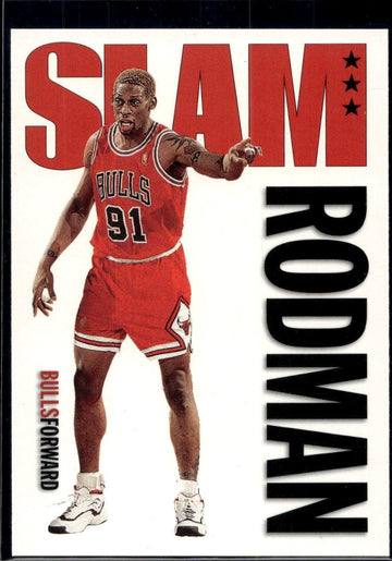 1996-97 Hoops #326 Dennis Rodman SLAM