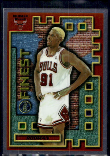 1995-96 Finest #M24 Dennis Rodman Mystery