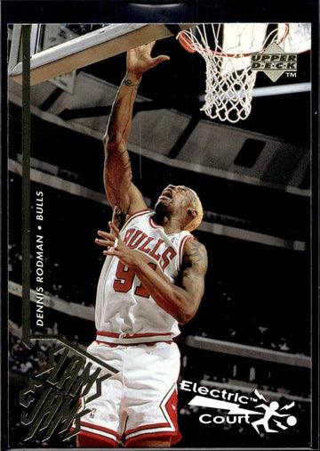 1995-96 Upper Deck #356 Dennis Rodman Electric Court