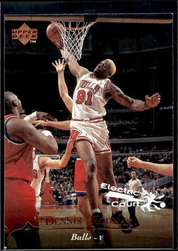 1995-96 Upper Deck #266 Dennis Rodman Electric Court