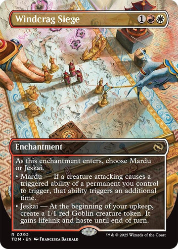 Windcrag Siege (Borderless) [TDM] - Near Mint