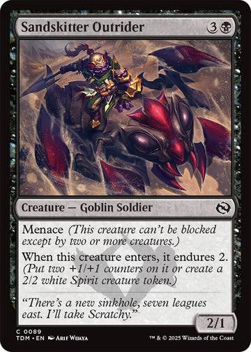 Sandskitter Outrider [TDM - 89]