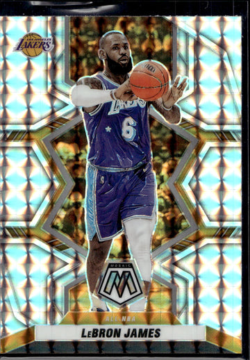 2021-22 Panini Mosaic #286 LeBron James Mosaic