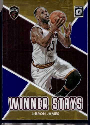 2022-23 Donruss Optic #2 LeBron James Winner Stays Holo