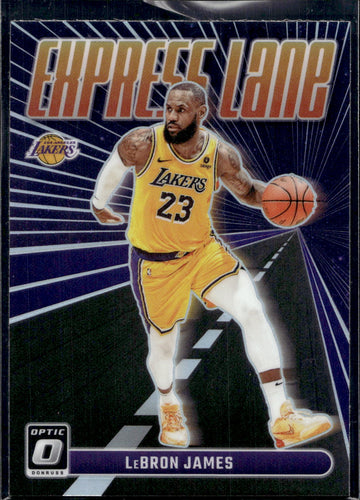 2023-24 Donruss Optic #9 LeBron James Express Lane