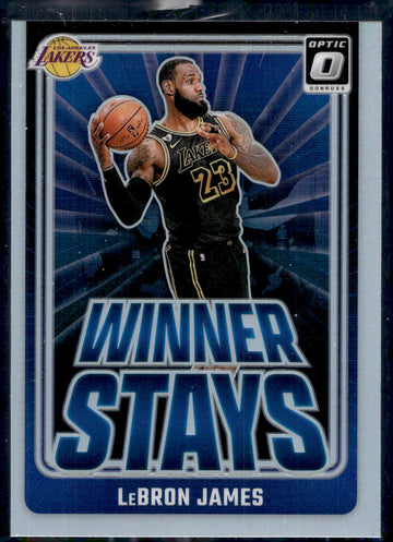 2024-25 Donruss Optic #1 LeBron James Winner Stays Holo