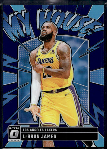 2024-25 Donruss Optic #3 LeBron James My House Purple