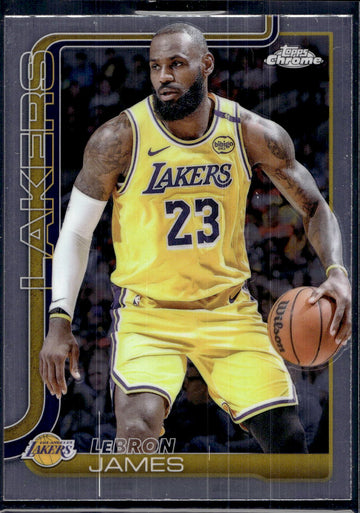 2025-26 Topps Chrome #127 LeBron James