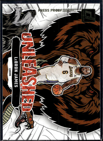 2023-24 Donruss #1 LeBron James Unleashed Press Proof