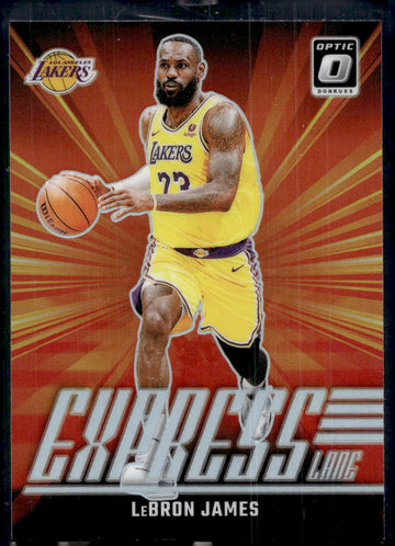2024-25 Donruss Optic #2 LeBron James Express Lane Holo