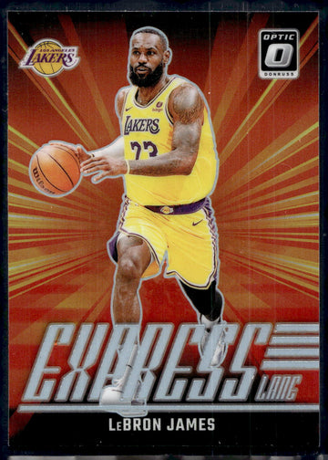 2024-25 Donruss Optic #2 LeBron James Express Lane Holo
