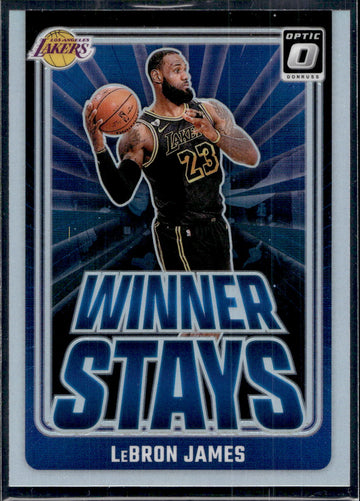 2024-25 Donruss Optic #1 LeBron James Winner Stays Holo