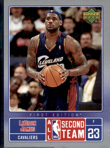 2007-08 Upper Deck First Edition #NBA6 LeBron James All-NBA