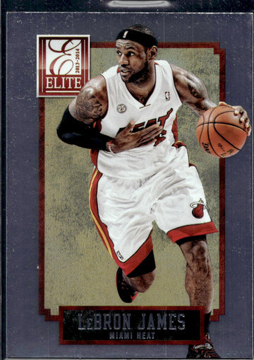 2013-14 Panini Elite #110 LeBron James