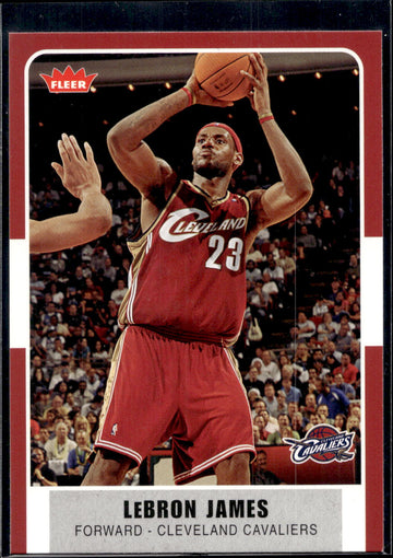 2007-08 Fleer #12 LeBron James