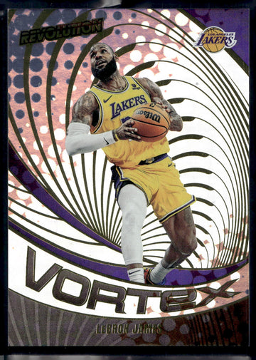 2023-24 Panini Revolution #25 LeBron James Vortex