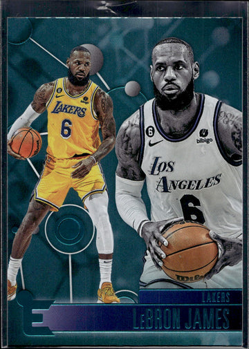 2022-23 Panini Chronicles #228 LeBron James Teal