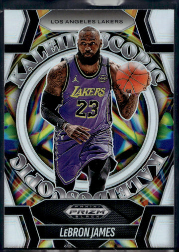 2024-25 Panini Prizm Black #11 Kevin Durant Kaleidoscopic Silver Prizms