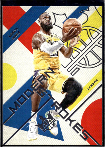 2024-25 Panini Court Kings #12 LeBron James Modern Strokes