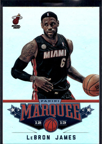 2012-13 Panini Marquee #3 LeBron James