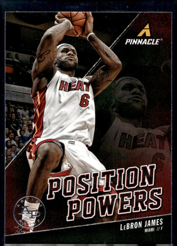 2013-14 Pinnacle #9 LeBron James Position Powers Artist's Proofs