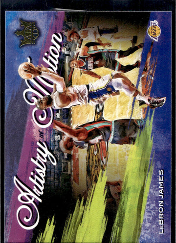 2020-21 Panini Court Kings #8 Damian Lillard Artistry in Motion