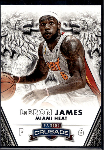 2013-14 Panini Crusade #62 LeBron James