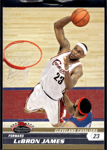 2007-08 Stadium Club #23 Lebron James