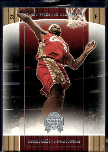 2004-05 SkyBox Fresh Ink #28 LeBron James