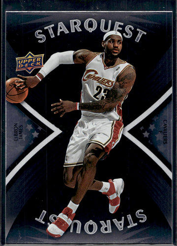 2008-09 Upper Deck #SQ-17 LeBron James StarQuest Majestic
