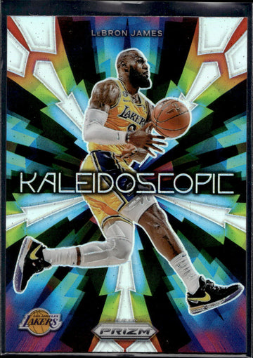 2023-24 Panini Prizm #12 Devin Booker Kaleidoscopic Prizms Silver
