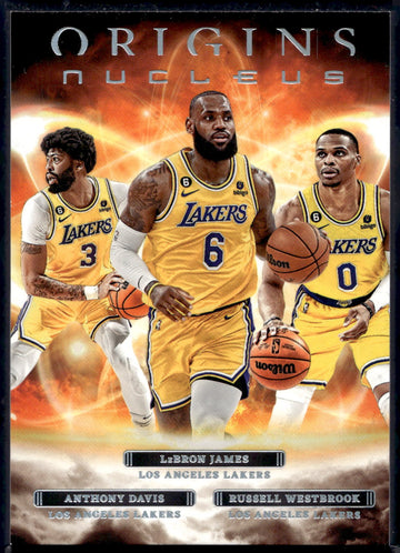2022-23 Panini Origins #15 Westbrook DavisLeBron James Nucleus