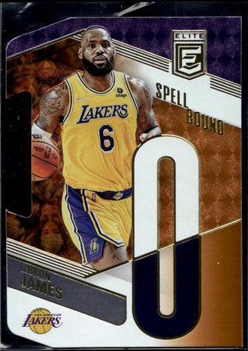 2022-23 Donruss Elite #5 LeBron James Spellbound