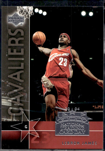 2004 National Trading Card Day #UD-7 LeBron James