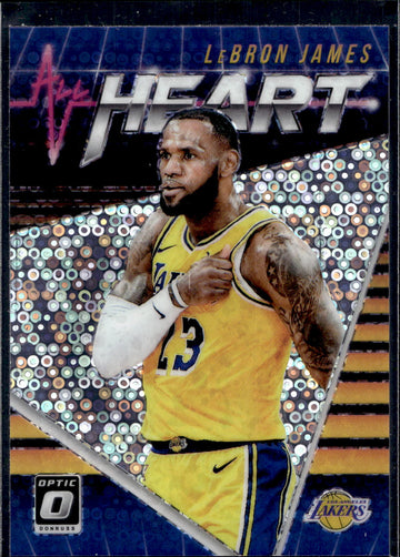 2018-19 Donruss Optic #13 LeBron James All Heart Fast Break Holo