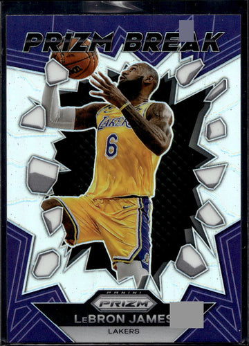 2023-24 Panini Prizm #3 LeBron James Prizm Break Prizms Silver