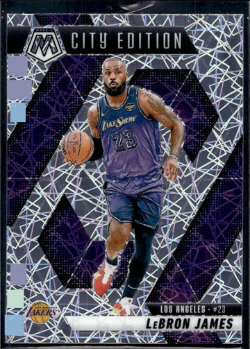 2024-25 Panini Mosaic #286 LeBron James Premium