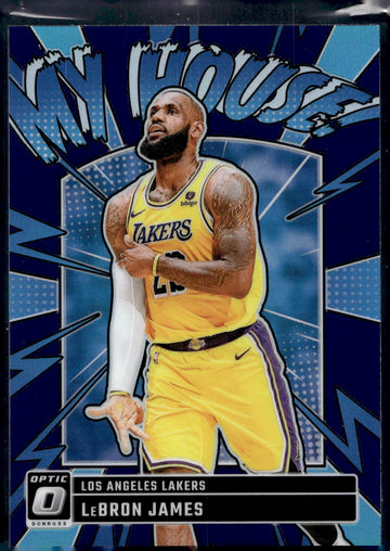 2024-25 Donruss Optic #3 LeBron James My House Purple