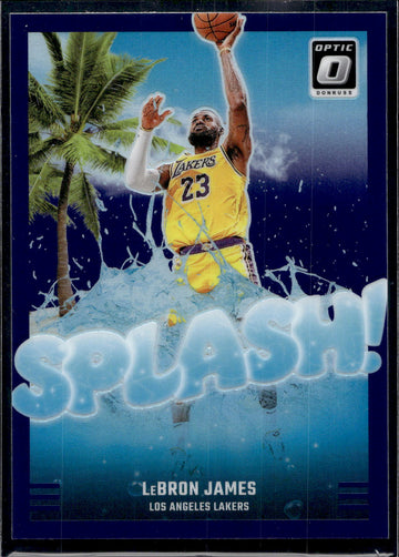 2024-25 Donruss Optic #5 LeBron James Splash!